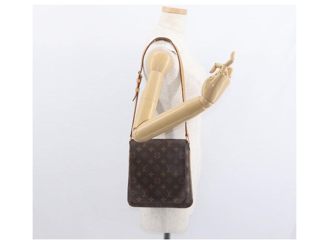LOUIS VUITTON Borsa a Spalla Corto Monogram Musette Salsa M51258 LV Auth BA7608 Monogramma - vista 21