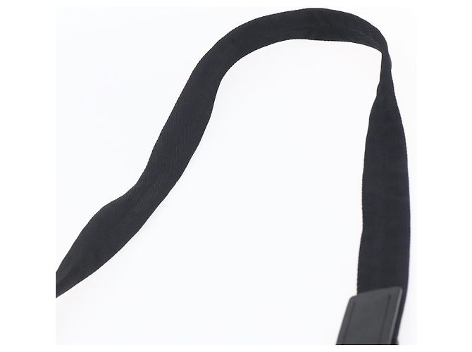 Borsa a Spalla PRADA Nylon Nero Argento Auth SW1836 - vista 14