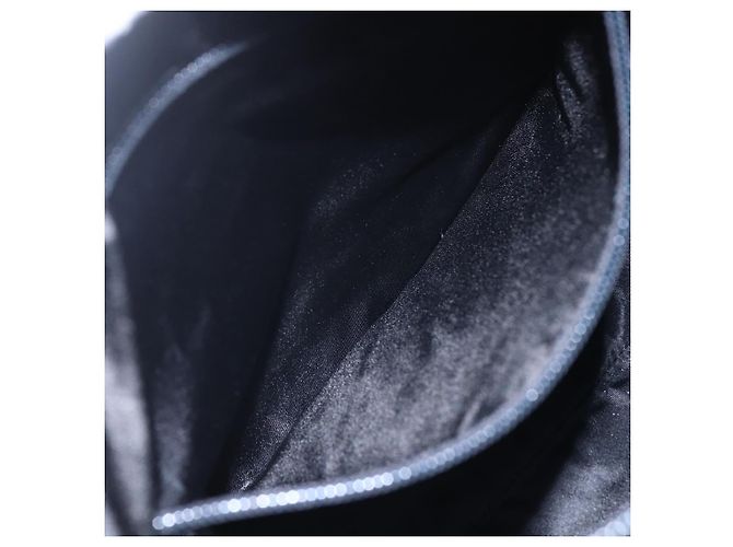 Borsa a Spalla PRADA Nylon Nero Argento Auth SW1836 - vista 24
