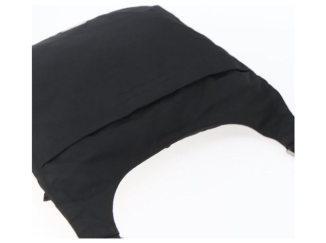 Borsa a Spalla PRADA Nylon Nero Argento Auth SW1836 - vista 6
