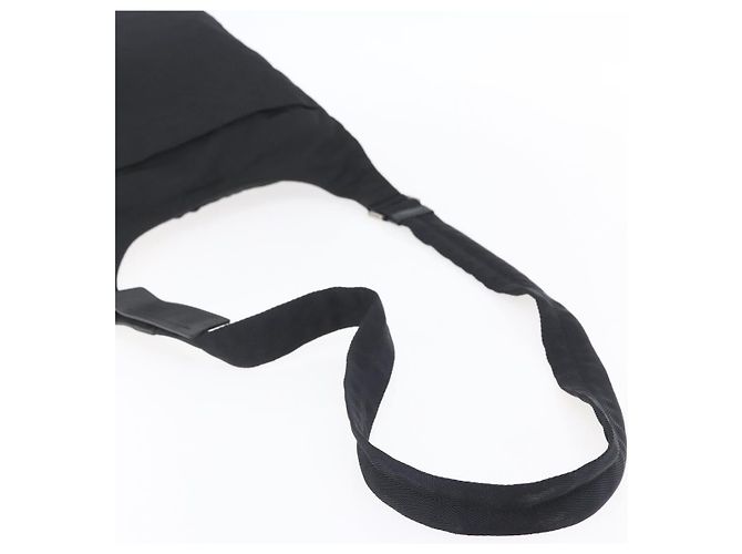 Borsa a Spalla PRADA Nylon Nero Argento Auth SW1836 - vista 7