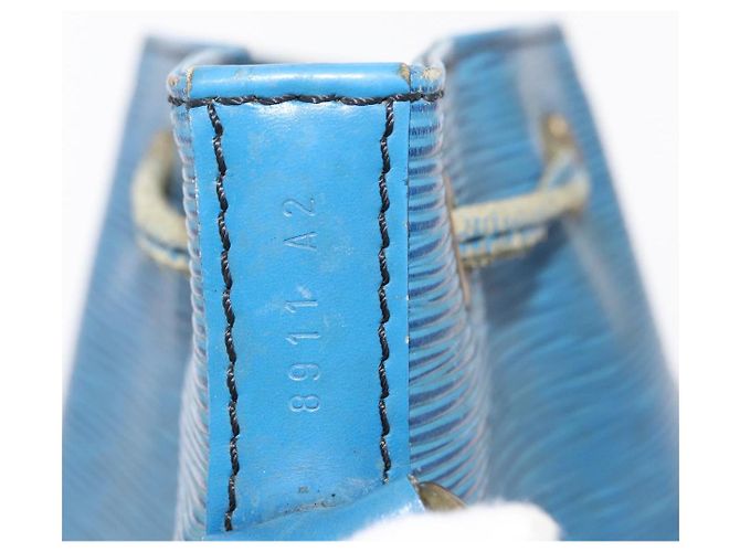 Noe LOUIS VUITTON Borsa a Spalla Petit Noé Epi Blu M44105 LV Auth 151242 - vista 12