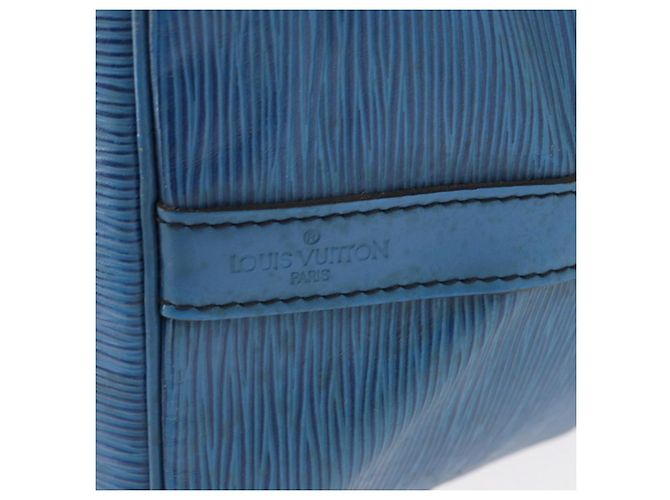 Noe LOUIS VUITTON Borsa a Spalla Petit Noé Epi Blu M44105 LV Auth 151242 - vista 17