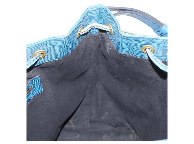 Noe LOUIS VUITTON Borsa a Spalla Petit Noé Epi Blu M44105 LV Auth 151242 - vista 18