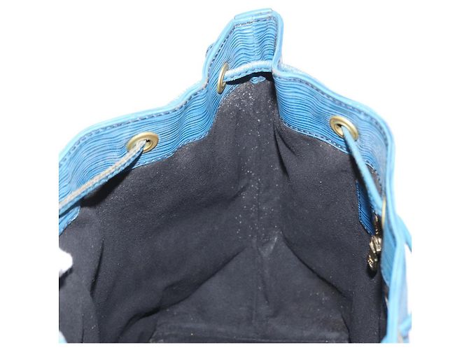 Noe LOUIS VUITTON Borsa a Spalla Petit Noé Epi Blu M44105 LV Auth 151242 - vista 19