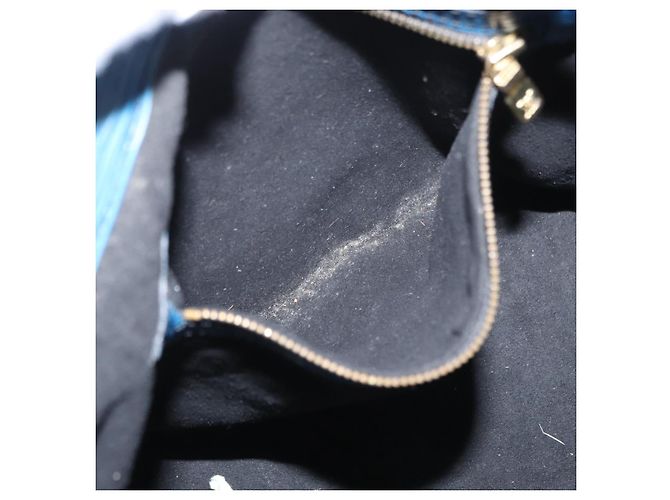 Noe LOUIS VUITTON Borsa a Spalla Petit Noé Epi Blu M44105 LV Auth 151242 - vista 21