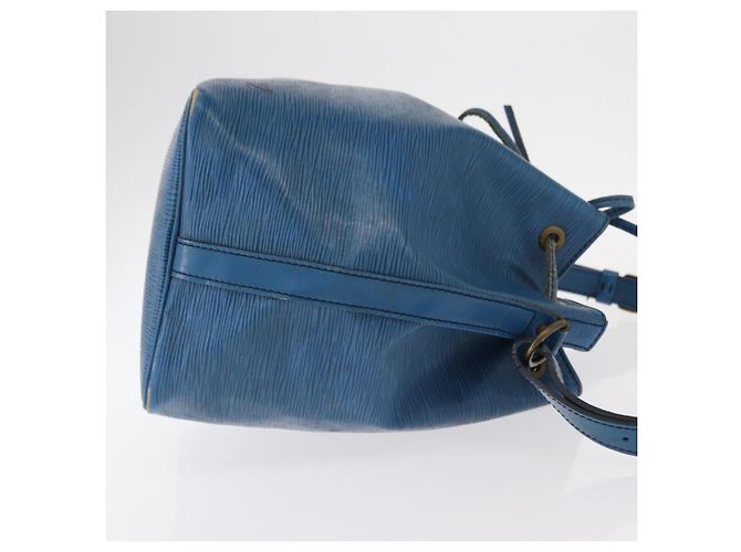 Noe LOUIS VUITTON Borsa a Spalla Petit Noé Epi Blu M44105 LV Auth 151242 - vista 3