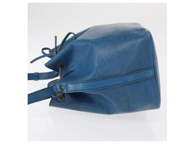 Noe LOUIS VUITTON Borsa a Spalla Petit Noé Epi Blu M44105 LV Auth 151242 - vista 4