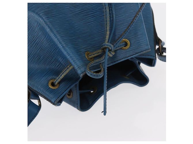 Noe LOUIS VUITTON Borsa a Spalla Petit Noé Epi Blu M44105 LV Auth 151242 - vista 6