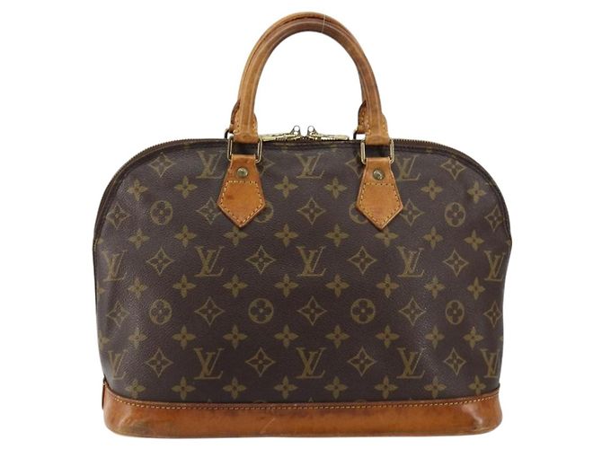 LOUIS VUITTON Borsa a Mano Monogram Alma M51130 LV Auth 153343 Monogramma - vista 13