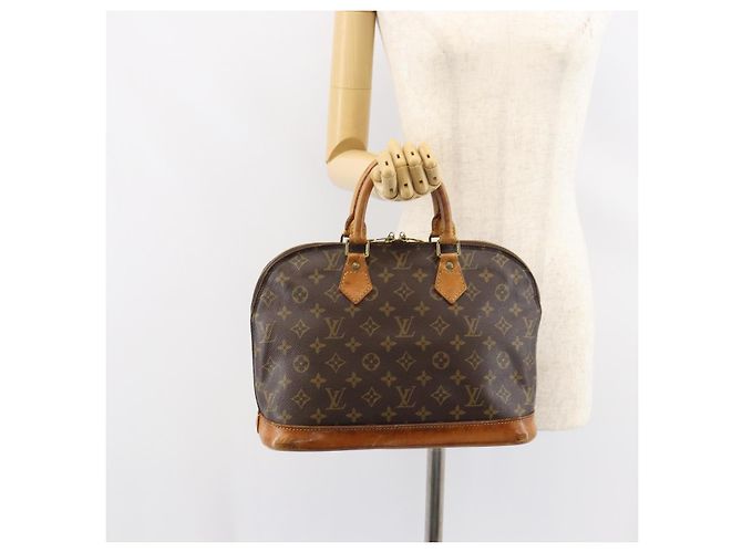 LOUIS VUITTON Borsa a Mano Monogram Alma M51130 LV Auth 153343 Monogramma - vista 22