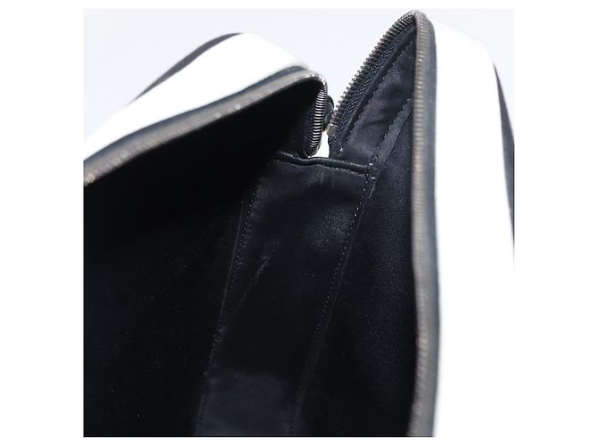 LOEWE Borsa a Spalla Anagram Pelle Nera Argento Auth 151851 Nero - vista 17