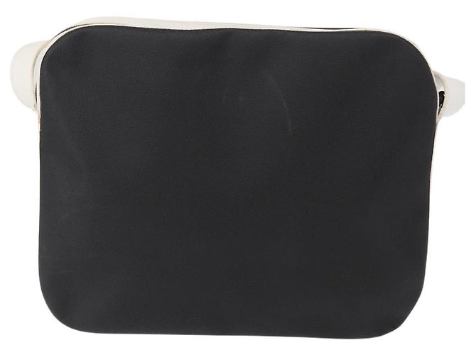 LOEWE Borsa a Spalla Anagram Pelle Nera Argento Auth 151851 Nero - vista 2