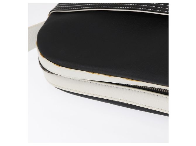 LOEWE Borsa a Spalla Anagram Pelle Nera Argento Auth 151851 Nero - vista 7