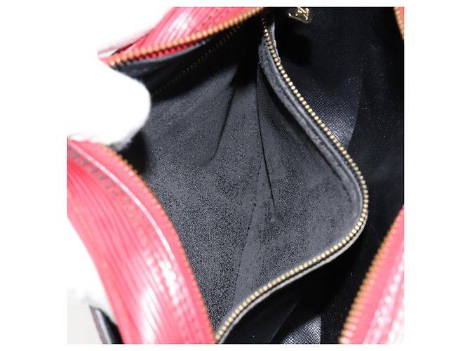 LOUIS VUITTON Borsa a Spalla Epi Jeune Fille MM Rossa M52157 LV Auth 152654 Rosso - vista 11