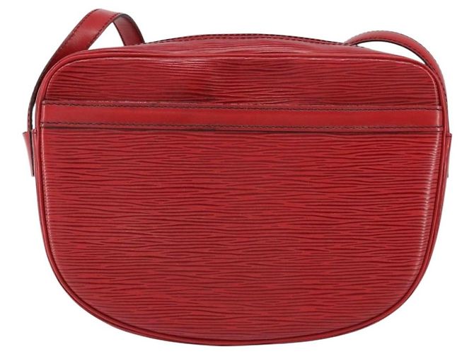 LOUIS VUITTON Borsa a Spalla Epi Jeune Fille MM Rossa M52157 LV Auth 152654 Rosso - vista 2