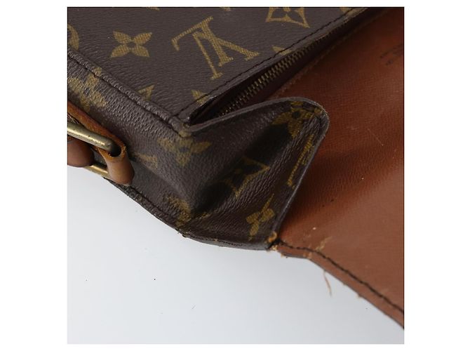 LOUIS VUITTON Borsa a Spalla Monogram Saint Cloud GM M51242 LV Auth 150803 Monogramma - vista 22