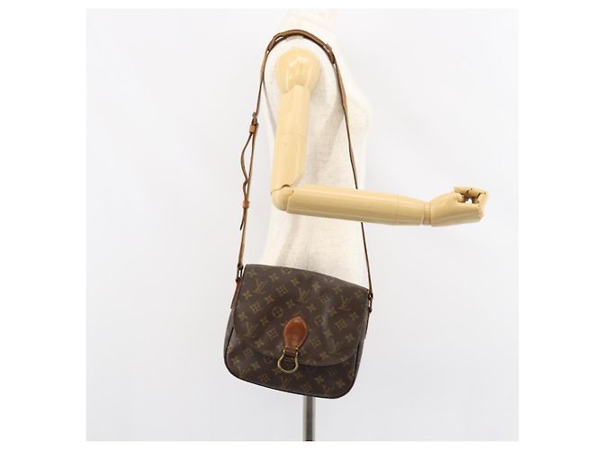 LOUIS VUITTON Borsa a Spalla Monogram Saint Cloud GM M51242 LV Auth 150803 Monogramma - vista 27