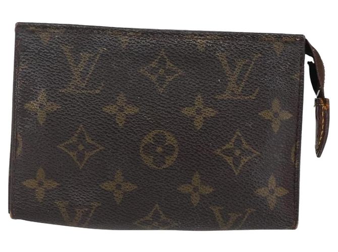 LOUIS VUITTON Poche Toilette Monogram 15 M47546 LV Auth 147368 Monogramma - vista 13