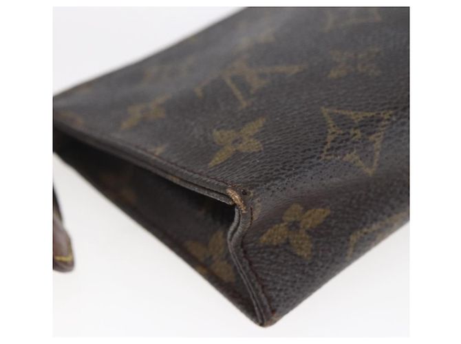 LOUIS VUITTON Poche Toilette Monogram 15 M47546 LV Auth 147368 Monogramma - vista 16