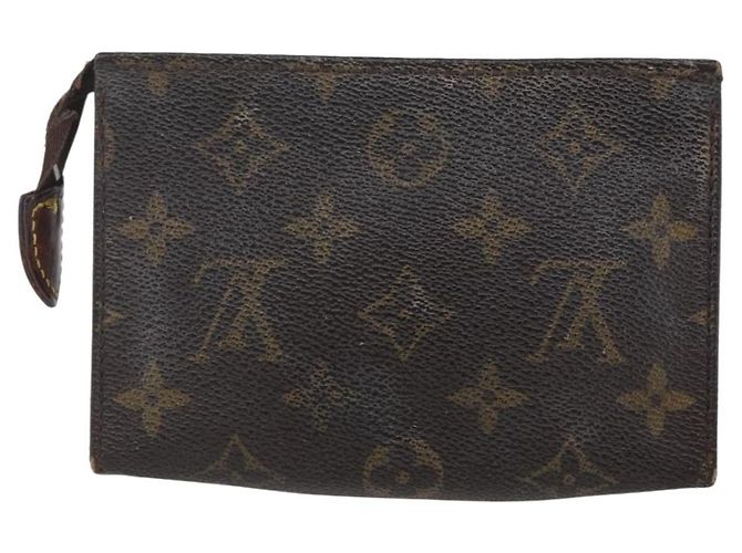 LOUIS VUITTON Poche Toilette Monogram 15 M47546 LV Auth 147368 Monogramma - vista 2
