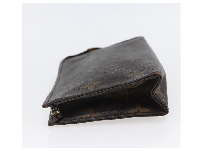 LOUIS VUITTON Poche Toilette Monogram 15 M47546 LV Auth 147368 Monogramma - vista 3