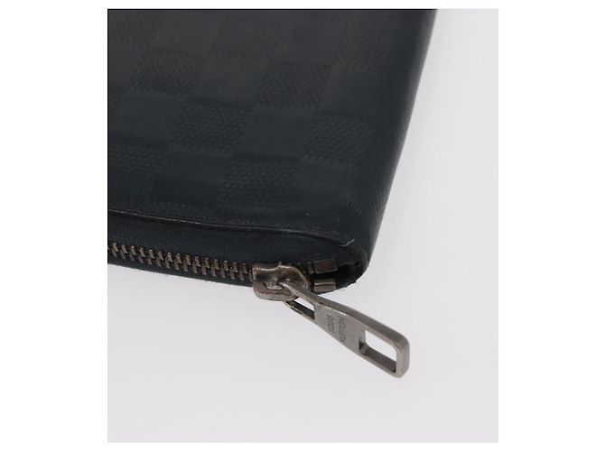 Portafoglio Zippy Verticale Damier Infini Nero LOUIS VUITTON N63549 LV Auth bs31260 - Ansicht 15