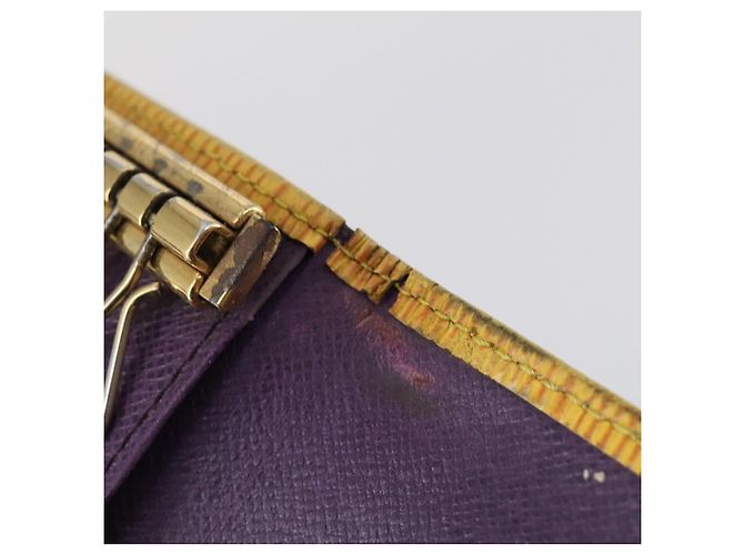 Louis Vuitton Portafoglio Monogram Epi 5 Set Giallo LV Auth am9787 Monogramma - vista 11