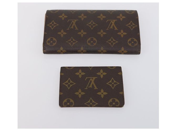 Louis Vuitton Portafoglio Monogram Epi 5 Set Giallo LV Auth am9787 Monogramma - vista 3