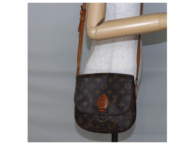 LOUIS VUITTON Borsa a Spalla Monogram Saint Cloud MM M51243 LV Auth BA6501 Monogramma - vista 26