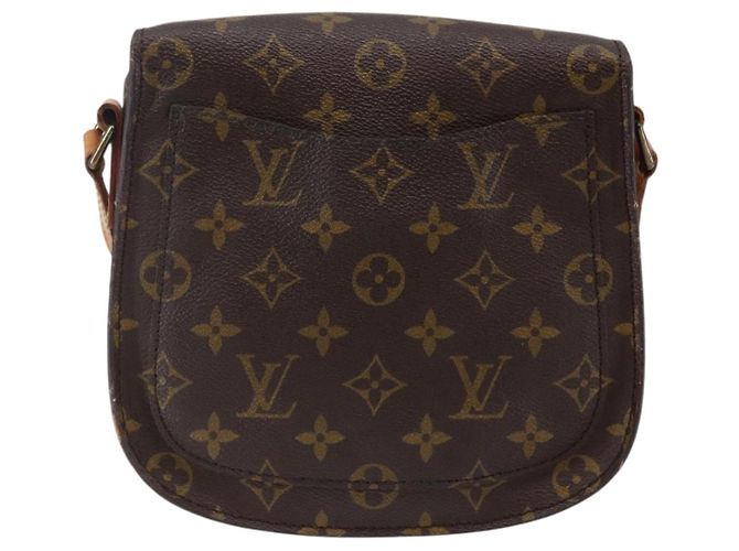 LOUIS VUITTON Borsa a Spalla Monogram Saint Cloud MM M51243 LV Auth BA6501 Monogramma - vista 3
