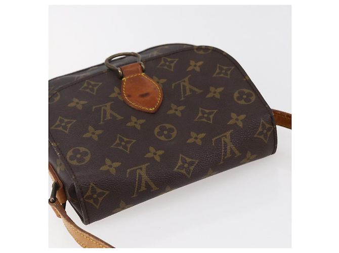 LOUIS VUITTON Borsa a Spalla Monogram Saint Cloud MM M51243 LV Auth BA6501 Monogramma - vista 6