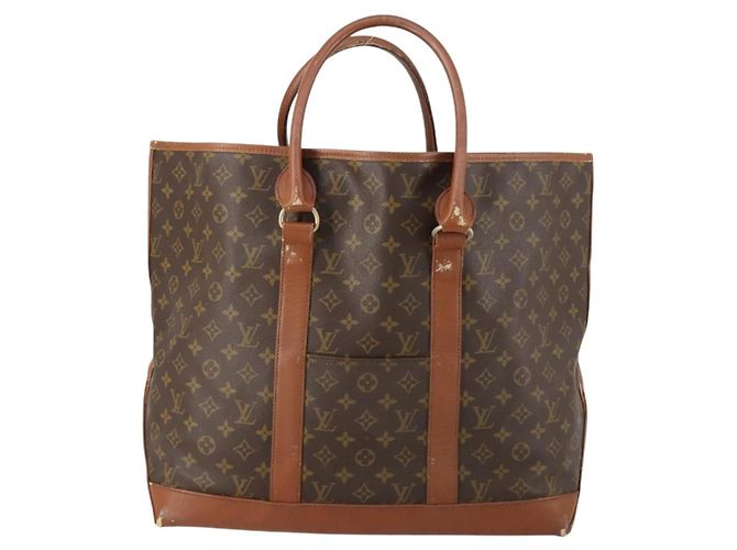 LOUIS VUITTON Borsa Tote Weekend GM Monogram M42420 LV Auth 153344 Monogramma - vista 13