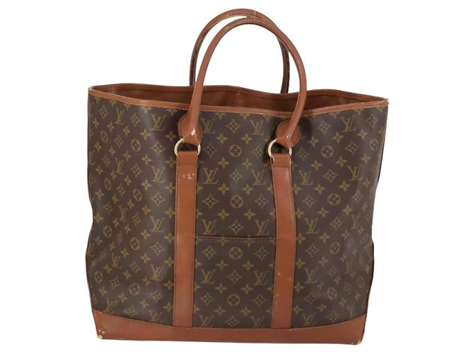 LOUIS VUITTON Borsa Tote Weekend GM Monogram M42420 LV Auth 153344 Monogramma - vista 2