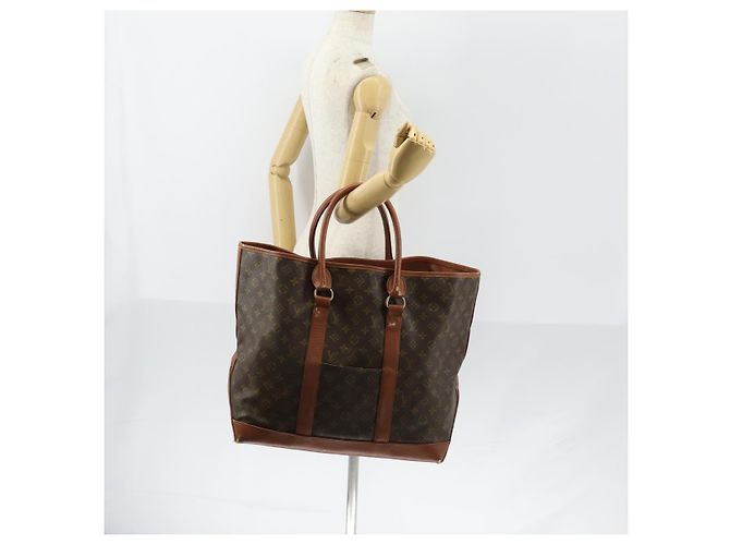 LOUIS VUITTON Borsa Tote Weekend GM Monogram M42420 LV Auth 153344 Monogramma - vista 20