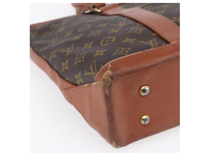 LOUIS VUITTON Borsa a Mano Weekend PM Monogram M42425 LV Auth 154798 Monogramma - vista 16