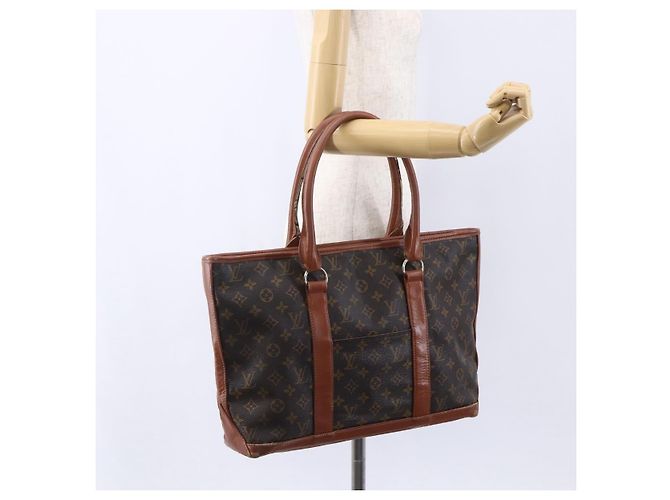 LOUIS VUITTON Borsa a Mano Weekend PM Monogram M42425 LV Auth 154798 Monogramma - vista 21