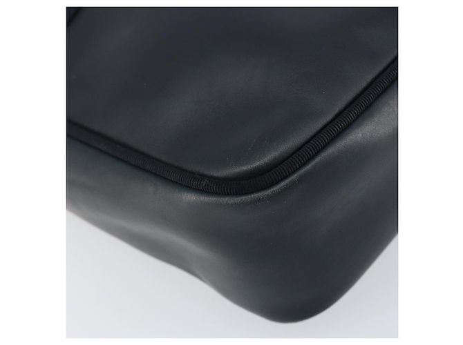 Borsa a Spalla Salvatore Ferragamo Vala in Pelle Blu Navy Oro Auth 155315 D'oro - vista 14