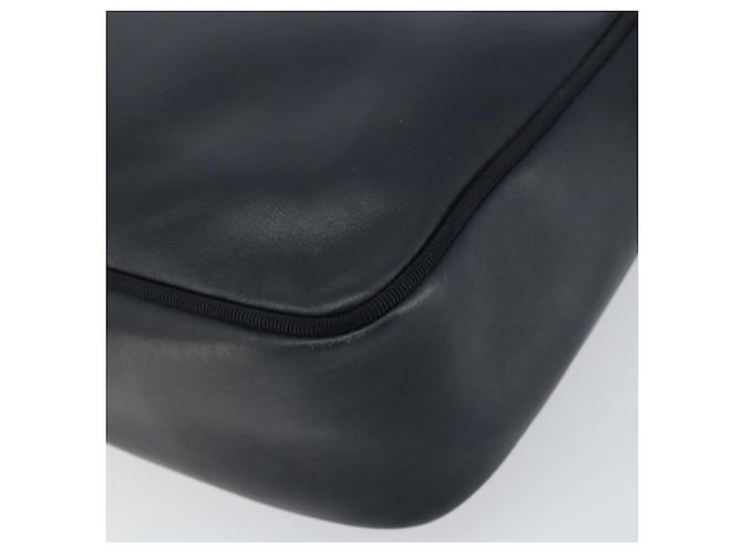 Borsa a Spalla Salvatore Ferragamo Vala in Pelle Blu Navy Oro Auth 155315 D'oro - vista 15