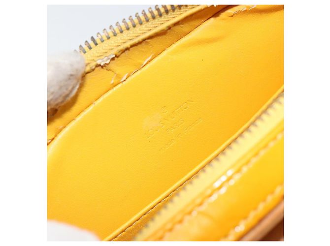 LOUIS VUITTON Monogram Vernis Christy MM Schultertasche Gelb M91108 Auth mr1610 - Ansicht 18