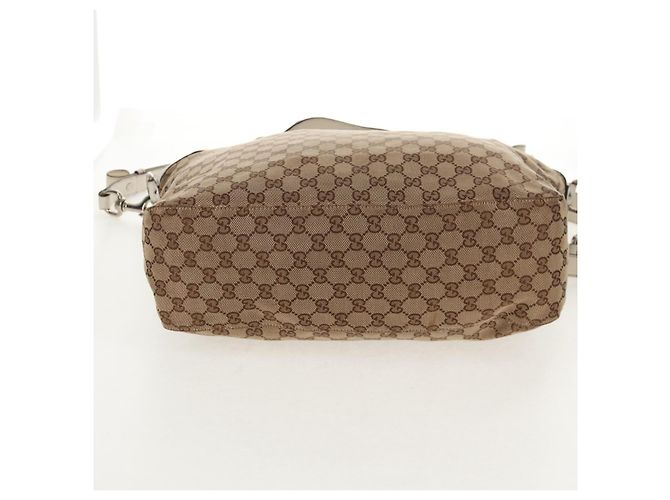 Gucci Borsa a mano GG Canvas 2way Beige Bianco Auth ep10950 - vista 15