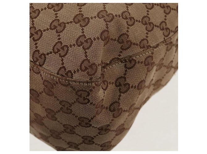 Gucci Borsa a mano GG Canvas 2way Beige Bianco Auth ep10950 - vista 19