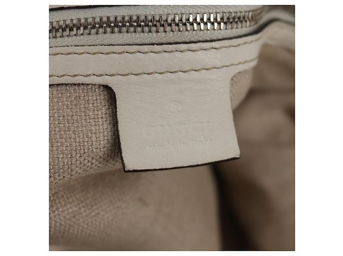 Gucci Borsa a mano GG Canvas 2way Beige Bianco Auth ep10950 - vista 23