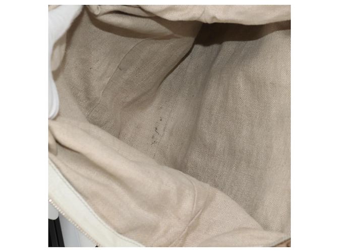 Gucci Borsa a mano GG Canvas 2way Beige Bianco Auth ep10950 - vista 24