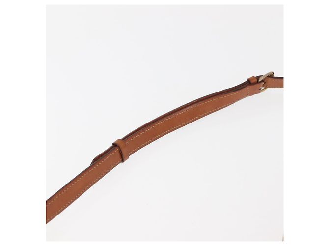 Céline Borsa a Spalla in Tela Macadam CELINE in Pelle PVC Marrone Auth ki6072 - vista 8