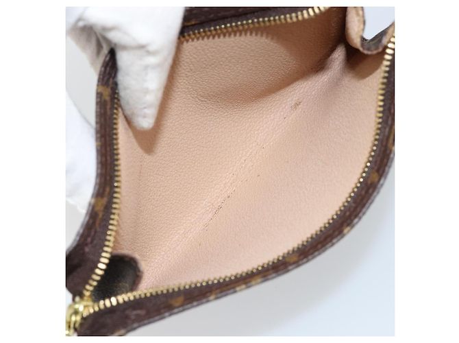 Bucket LOUIS VUITTON Monogramma Secchiello PM Pochette Accessorio LV Auth am9205 - vista 10