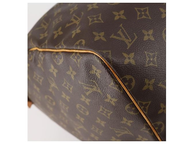 LOUIS VUITTON Borsa Boston Monogram Keepall 55 M41424 LV Auth 150835 Monogramma - vista 14