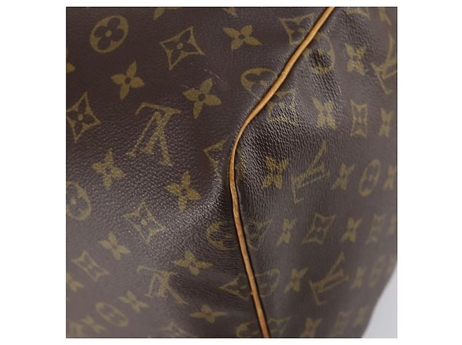 LOUIS VUITTON Borsa Boston Monogram Keepall 55 M41424 LV Auth 150835 Monogramma - vista 15