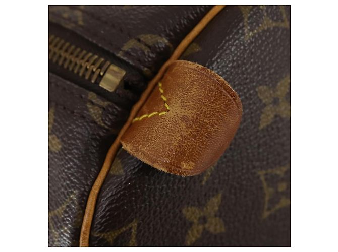 LOUIS VUITTON Borsa Boston Monogram Keepall 55 M41424 LV Auth 150835 Monogramma - vista 18