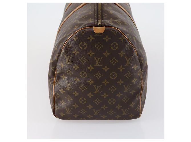 LOUIS VUITTON Borsa Boston Monogram Keepall 55 M41424 LV Auth 150835 Monogramma - vista 3